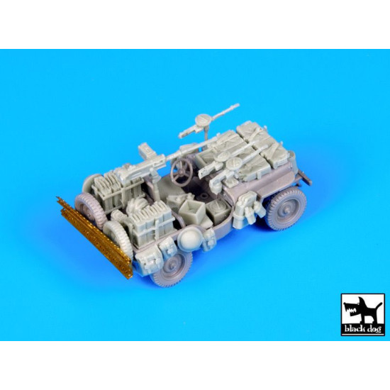 Black Dog T72063 1/72 British SAS jeep North Africa 1942 for Dragon