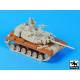 Black Dog T72066 1/72 Magach 6 B IDF conversion setT72066 1/72 Magach 6 B IDF conversion set for Revell