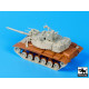 Black Dog T72066 1/72 Magach 6 B IDF conversion setT72066 1/72 Magach 6 B IDF conversion set for Revell
