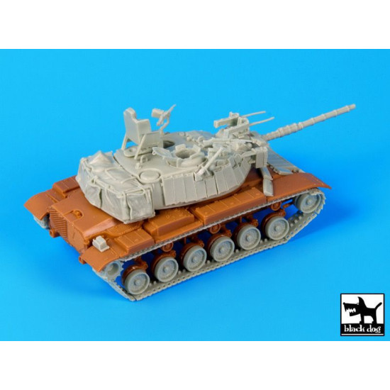 Black Dog T72066 1/72 Magach 6 B IDF conversion setT72066 1/72 Magach 6 B IDF conversion set for Revell