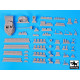 Black Dog T72066 1/72 Magach 6 B IDF conversion setT72066 1/72 Magach 6 B IDF conversion set for Revell