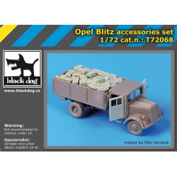 Black Dog T72068 1/72 Opel Blitz accessories set for Roden