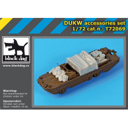 Black Dog T72069 1/72 DUKW accessories set for Italeri