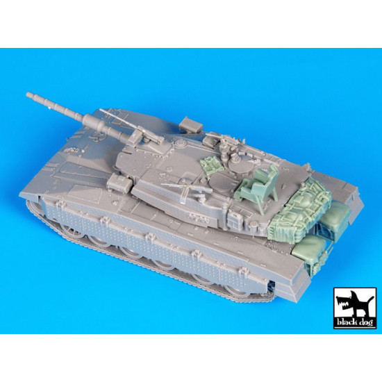 Black Dog T72071 1/72 Merkava Mk III accessories set for Trumpeter