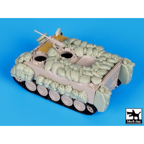 Black Dog T72072 1/72 IDF M113 with sandbags conversion set for Trumpeter Black Dog T72072 1/72 IDF M113 with sandbags conversion set for Trumpeter