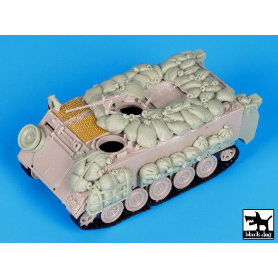Black Dog T72072 1/72 IDF M113 with sandbags conversion set for Trumpeter Black Dog T72072 1/72 IDF M113 with sandbags conversion set for Trumpeter