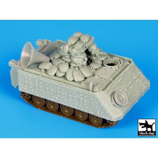 Black Dog T72073 1/72 IDF M113 loudspeaker conversion set for Trumpeter Black Dog T72073 1/72 IDF M113 loudspeaker conversion set for Trumpeter