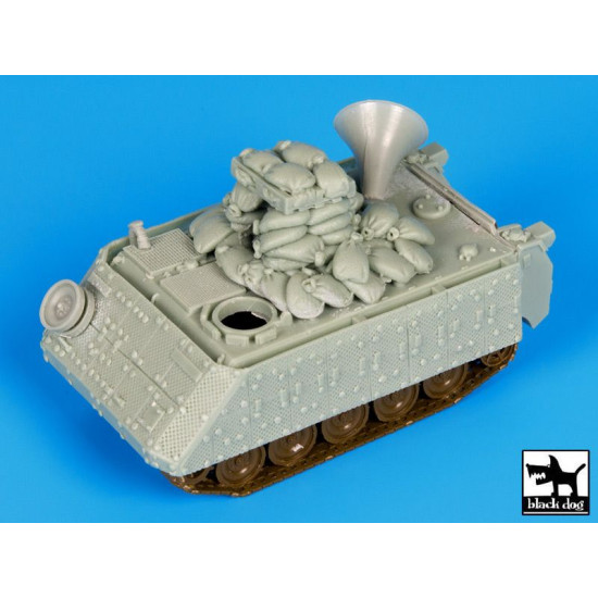Black Dog T72073 1/72 IDF M113 loudspeaker conversion set for Trumpeter Black Dog T72073 1/72 IDF M113 loudspeaker conversion set for Trumpeter