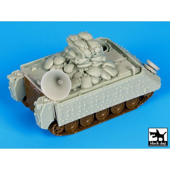 Black Dog T72073 1/72 IDF M113 loudspeaker conversion set for Trumpeter Black Dog T72073 1/72 IDF M113 loudspeaker conversion set for Trumpeter