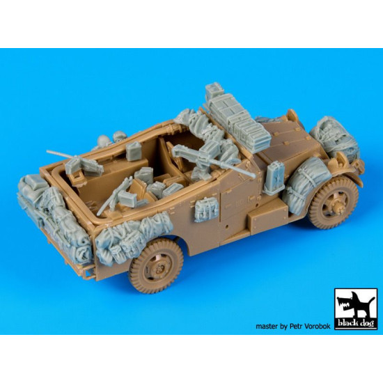 Black Dog T72074 1/72 M 3 Scout car accessories set for Italeri