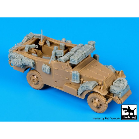 Black Dog T72074 1/72 M 3 Scout car accessories set for Italeri