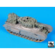 Black Dog T72076 1/72 Churchil Mk IV for Dragon