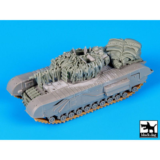 Black Dog T72076 1/72 Churchil Mk IV for Dragon