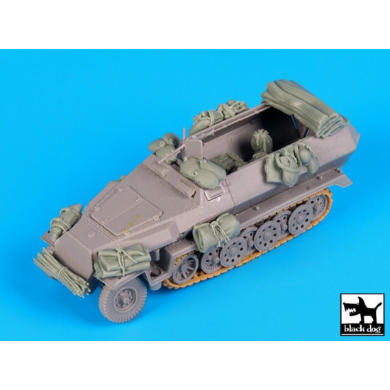 Black Dog T72077 1/72 Sd.Kfz.251 accessories set for Dragon