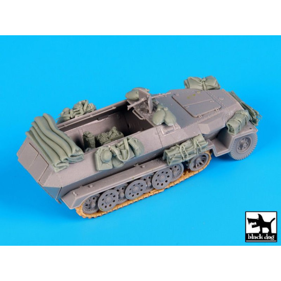 Black Dog T72077 1/72 Sd.Kfz.251 accessories set for Dragon