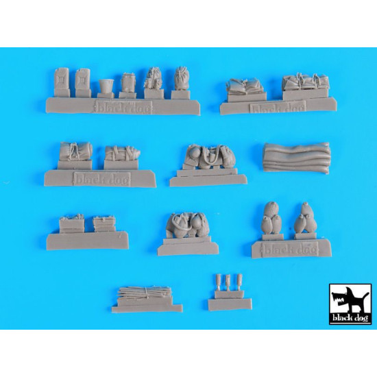 Black Dog T72077 1/72 Sd.Kfz.251 accessories set for Dragon