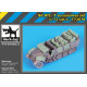 Black Dog T72078 1/72 Sd.Kfz 7 accessories set for Revell