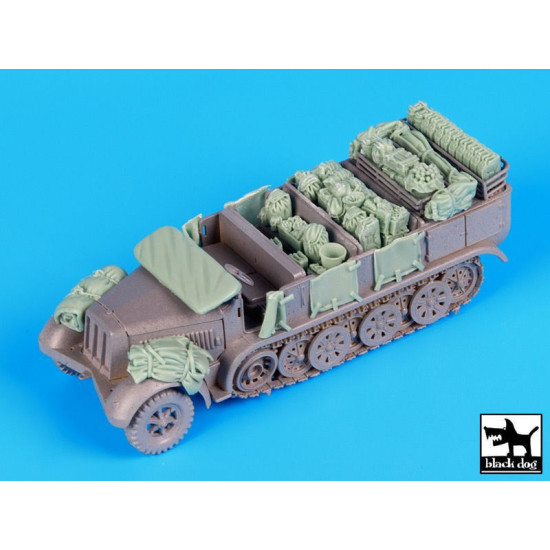 Black Dog T72078 1/72 Sd.Kfz 7 accessories set for Revell