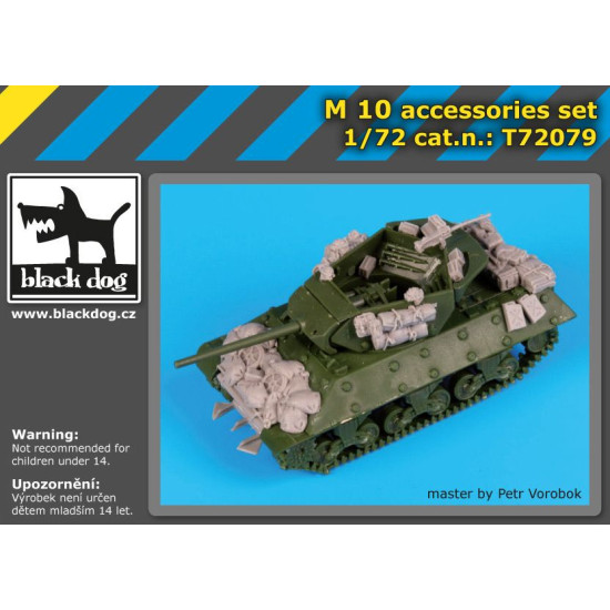 Black Dog T72079 1/72 M-10 accessories set for UM model