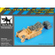 Black Dog T72080 1/72 Sd.Kfz 10 with Sd.Ah.32 accessories set for MK 72 Black Dog T72080 1/72 Sd.Kfz 10 with Sd.Ah.32 accessories set for MK 72