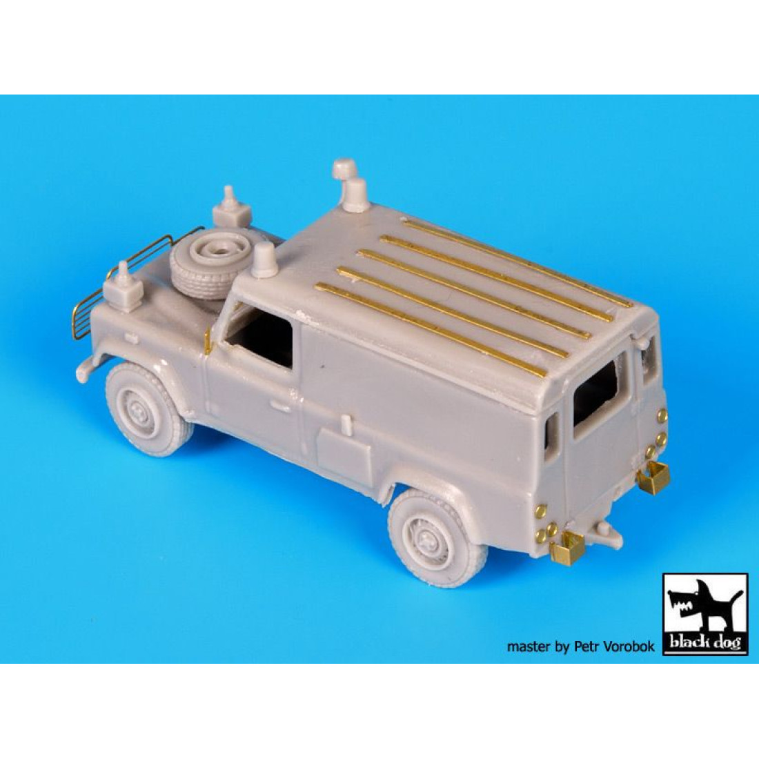 Black Dog T72081 1/72 Land Rover 110 Defender complete kit