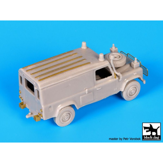 Black Dog T72081 1/72 Land Rover 110 Defender complete kit