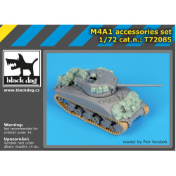 Black Dog T72085 1/72 M4A1 accessories set for Dragon