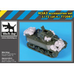 Black Dog T72087 1/72 M3A3 accessories set for S -model