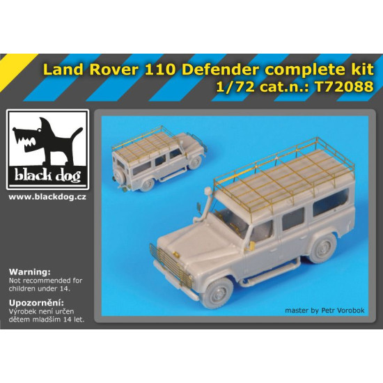 Black Dog T72088 1/72 Land Rover110