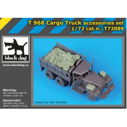 Black Dog T72089 1/72 T 968 Cargo Truck accessories set for IBG Models