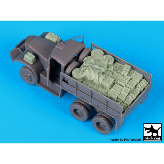 Black Dog T72089 1/72 T 968 Cargo Truck accessories set for IBG Models