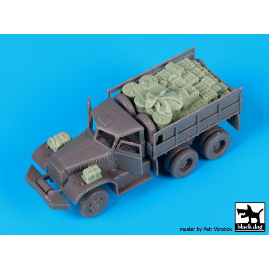 Black Dog T72089 1/72 T 968 Cargo Truck accessories set for IBG Models