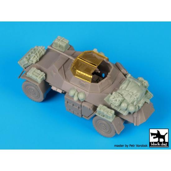 Black Dog T72090 1/72 Sd.Kfz 222 accessories set for Dragon