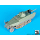 Black Dog T72093 1/72 Sd.Kfz.251 ausf D Hotchkiss turret conversion set Dragon