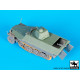 Black Dog T72093 1/72 Sd.Kfz.251 ausf D Hotchkiss turret conversion set Dragon