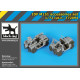 Black Dog T72094 1/72 IDF M-151 accessories set for S -model