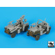 Black Dog T72094 1/72 IDF M-151 accessories set for S -model