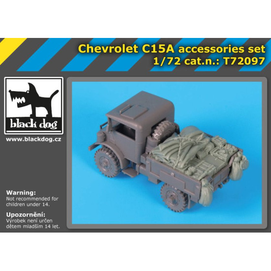 Black Dog T72097 1/72 Chevrolet C15A accessories set for IBG Models