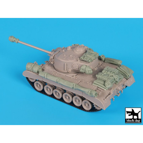 Black Dog T72099 1/72 US M26 Pershing accessories set for Trumpeter Black Dog T72099 1/72 US M26 Pershing accessories set for Trumpeter
