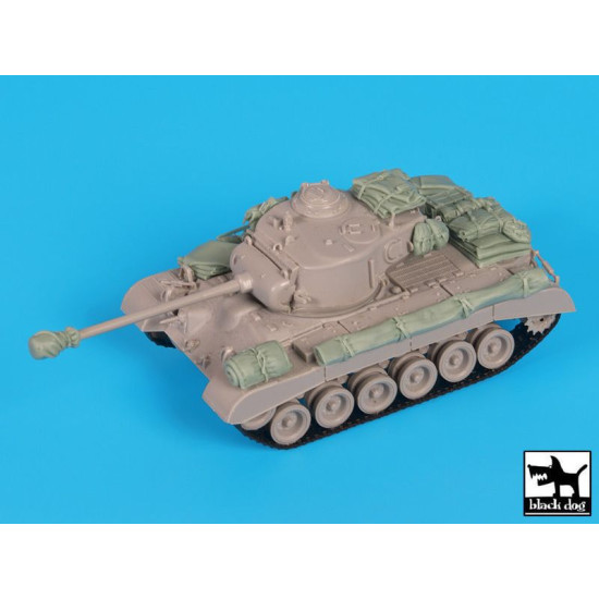 Black Dog T72099 1/72 US M26 Pershing accessories set for Trumpeter Black Dog T72099 1/72 US M26 Pershing accessories set for Trumpeter