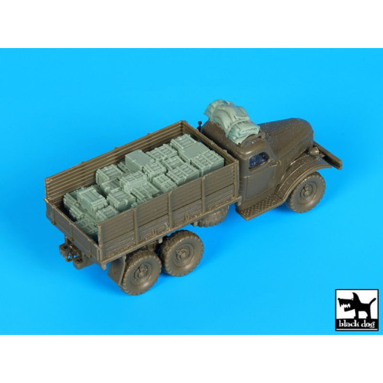 Black Dog T72104 1/72 Soviet Army truck accessories set for Trumpeter