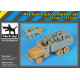 Black Dog T72107 1/72 M 35 Gun truck conversion set for Academy