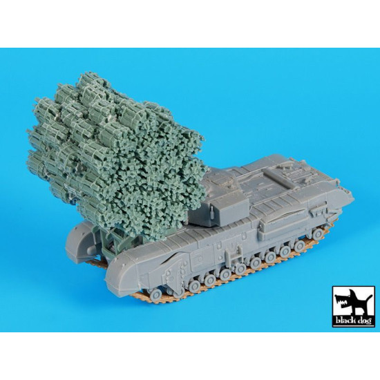 Black Dog T72109 1/72 Framefascine for Churchill Mk IV for Dragon