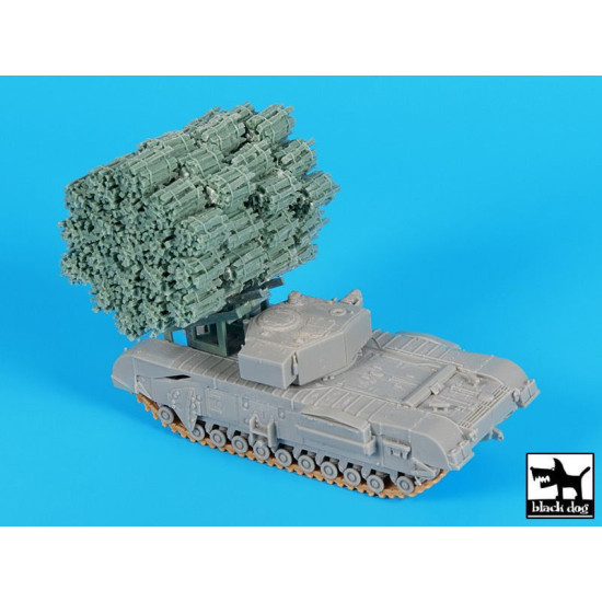 Black Dog T72109 1/72 Framefascine for Churchill Mk IV for Dragon