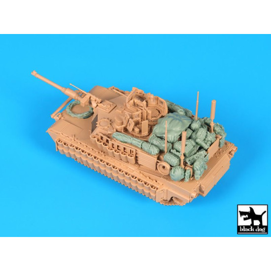 Black Dog T72110 1/72 M1A2 TUSK accessories set for Tiger model