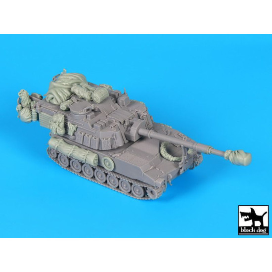 Black Dog T72111 /72 M 109 A6 Paladin accessories set for Riich models Black Dog T72111 /72 M 109 A6 Paladin accessories set for Riich models