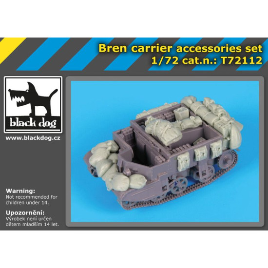 Black Dog T72112 1/72 Bren Carrier accessories set for IBG Models