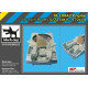 Black Dog T72114 1/72 M-109 A 2 engine for Riich models