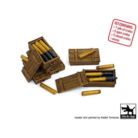 Black Dog T72119 1/72 Panzer IV ammo crate