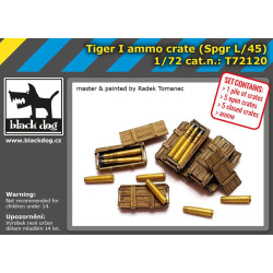 Black Dog T72120 1/72 Tiger I ammo crate